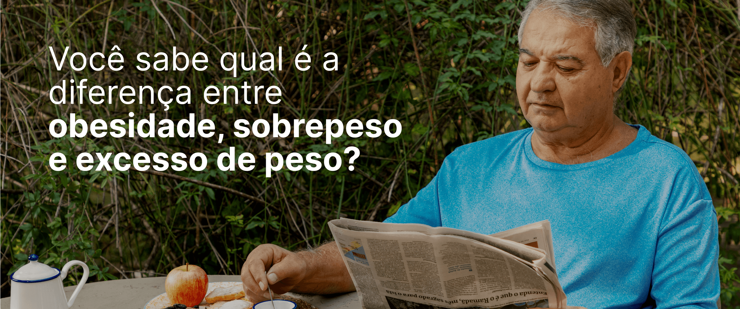 Você sabe qual é a diferença entre obesidade, sobrepeso e excesso de peso?